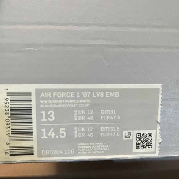 Nike Air Force 1 ‘07 lv8 EMB - Picture 7 of 11